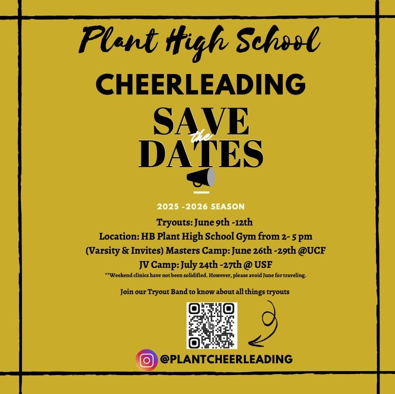  Cheer Save the Date
